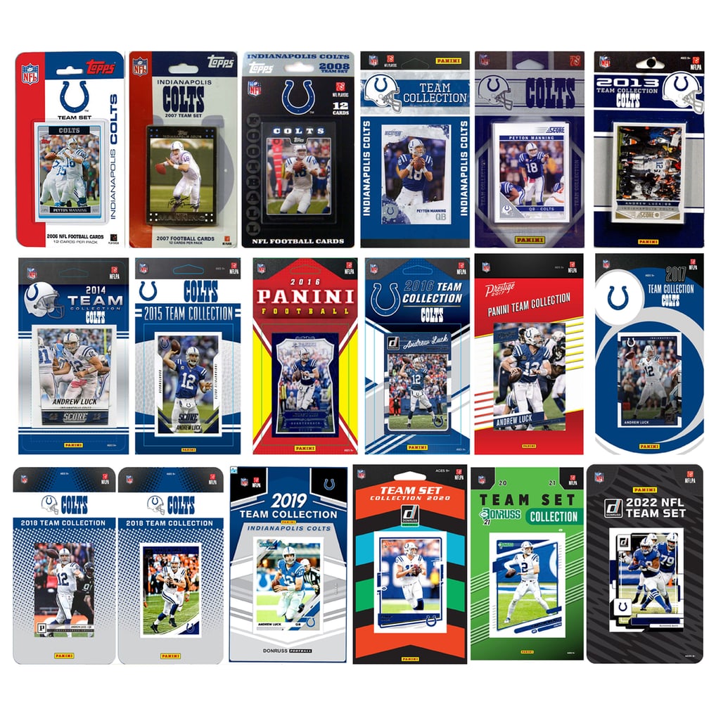  Indianapolis Colts Trading Cards Team Sets