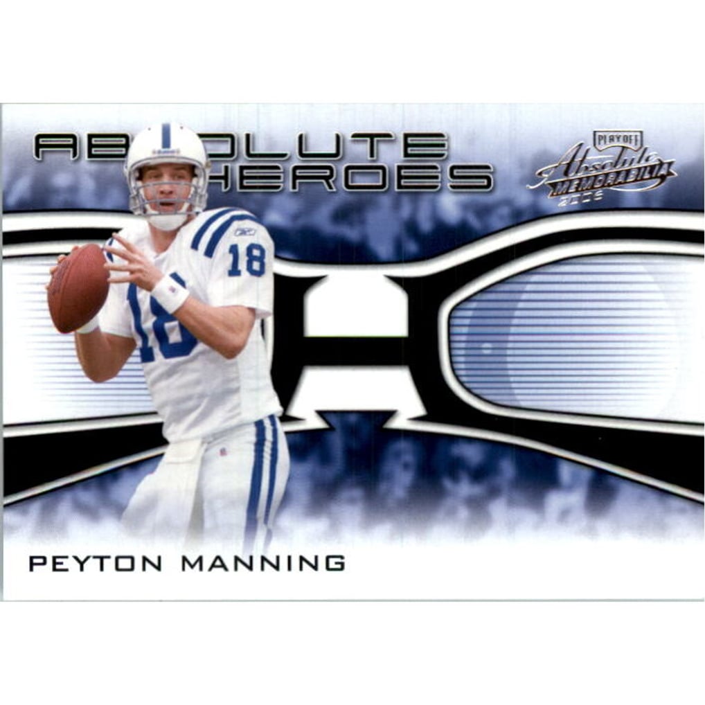 2006 Absolute Memorabilia Absolute Heroes Silver #8 Peyton Manning