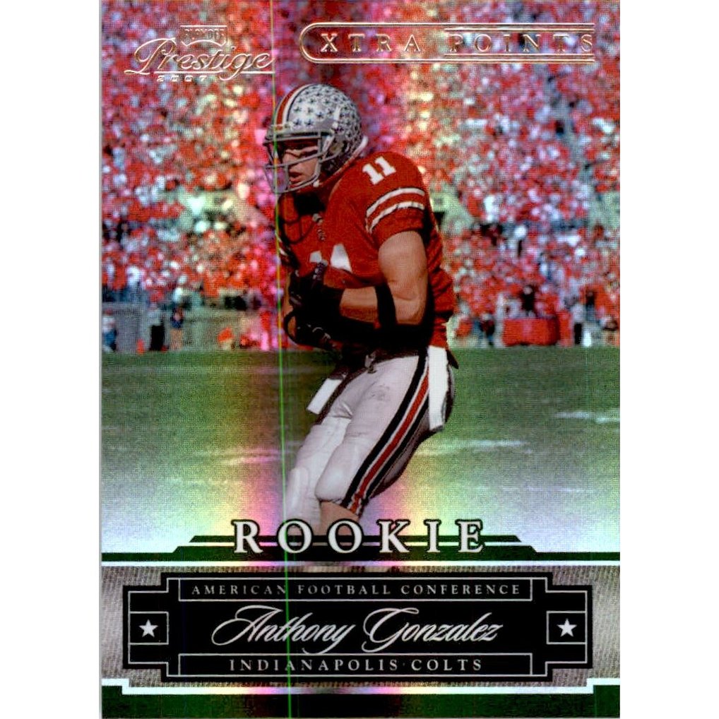 2007 Playoff Prestige Xtra Points Green #169 Anthony Gonzalez