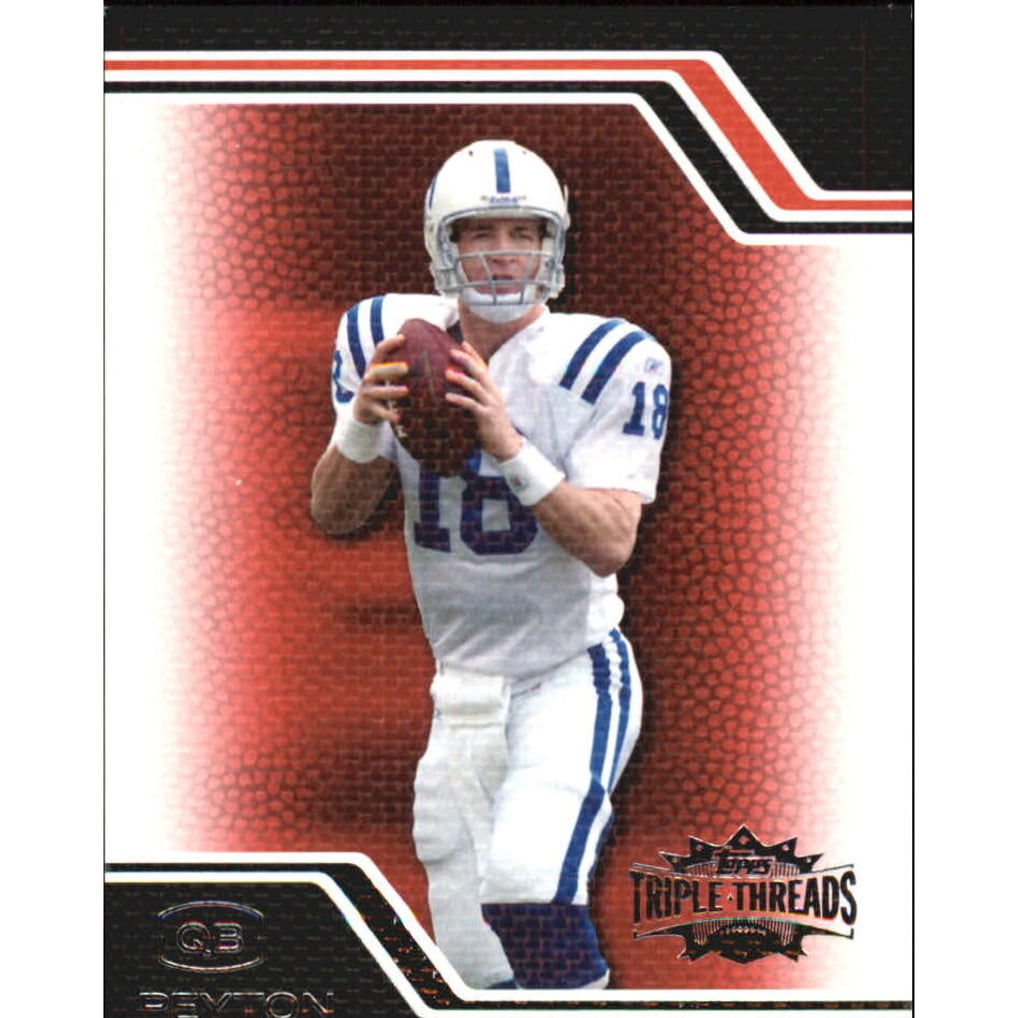 2008 Topps Triple Threads #3 Peyton Manning