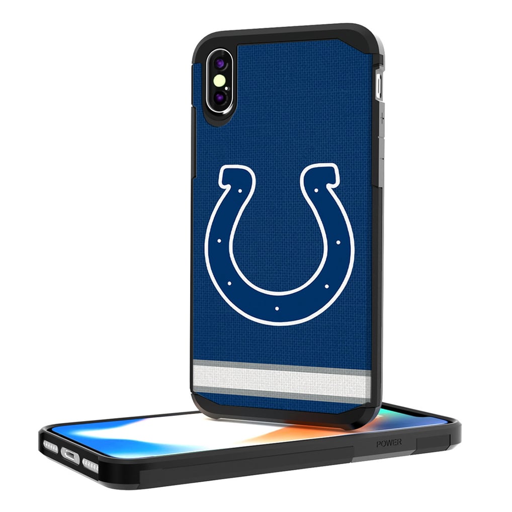 Indianapolis Colts iPhone Rugged Stripe Design Case