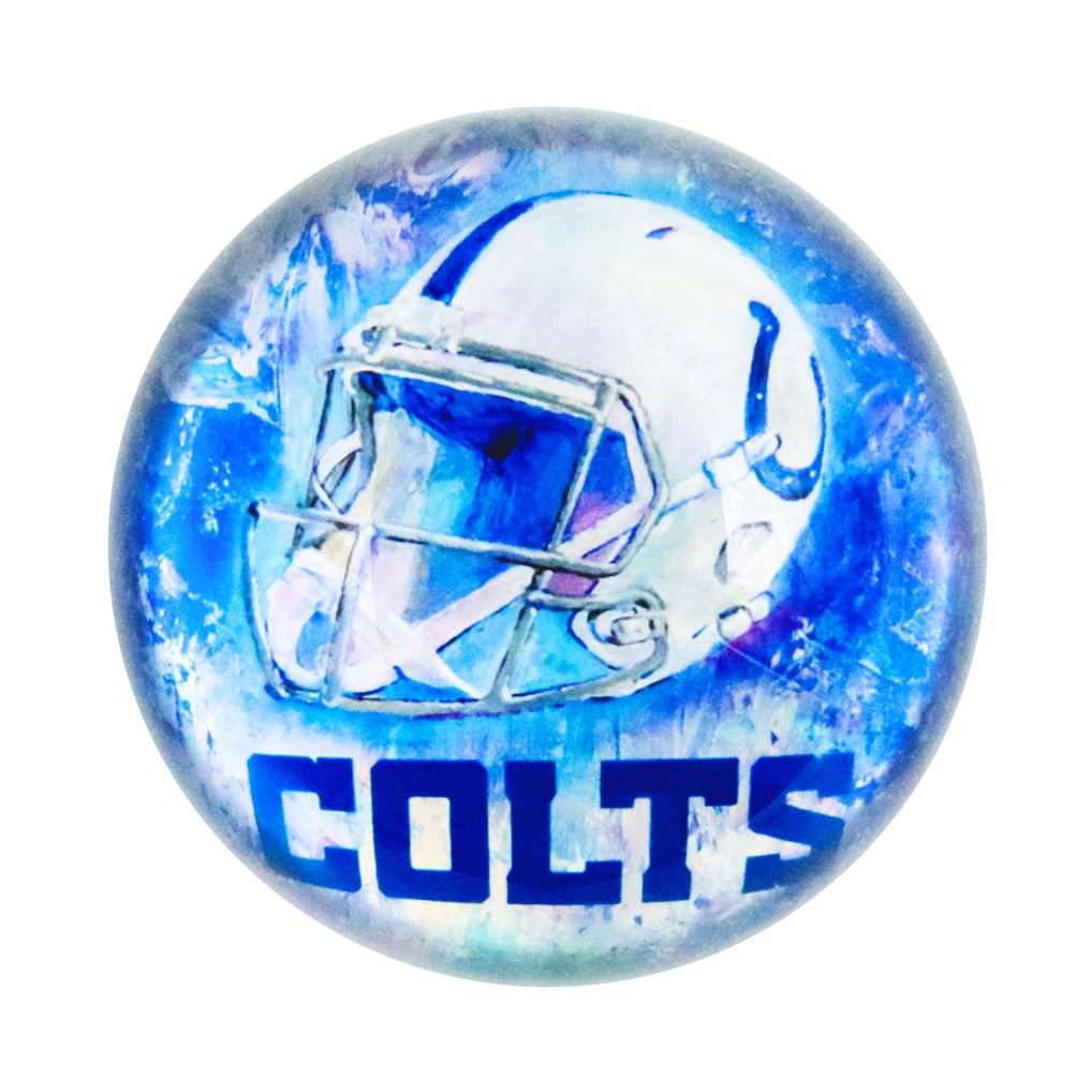 Indianapolis Colts Team Pride Dome Paper Weight