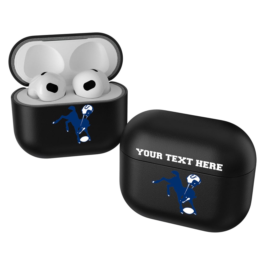 Indianapolis Colts Keyscaper Insignia Personalized AirPods 3rd Generation Case Cover - Black