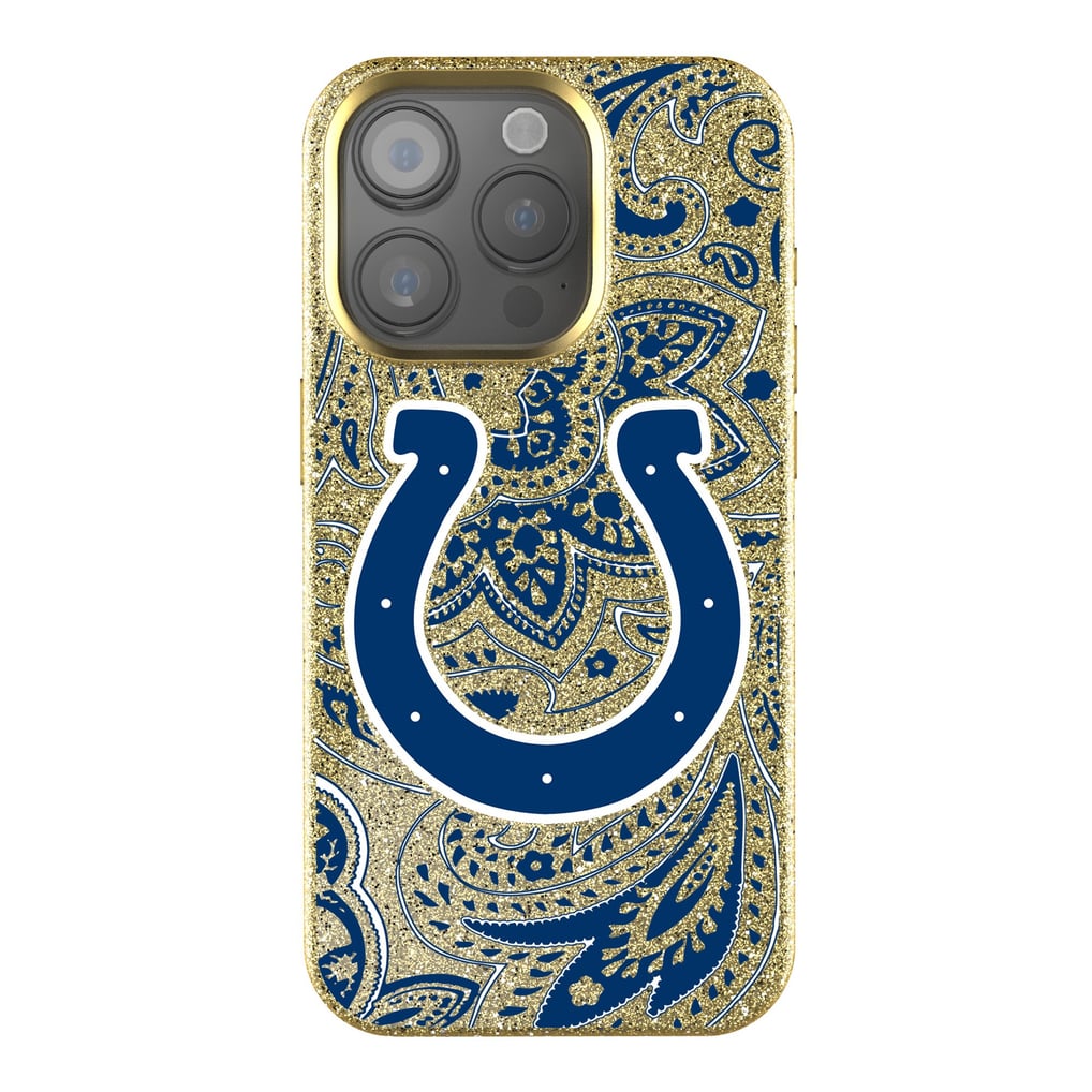Indianapolis Colts Keyscaper Paisley Bling iPhone Case