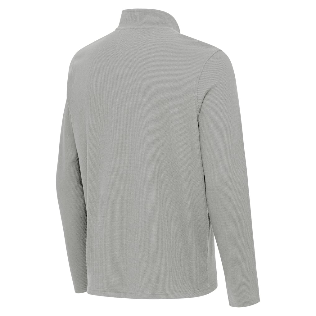 Indianapolis Colts Antigua Sync Tri-Blend Quarter-Zip Pullover -  Heather Gray
