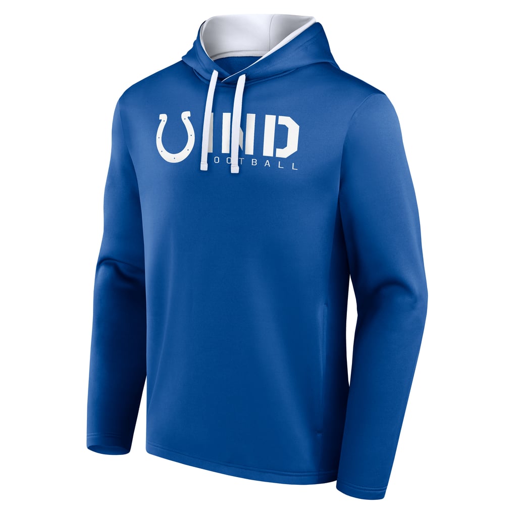 Indianapolis Colts Logo Athletic Head Start Pullover Hoodie - Royal