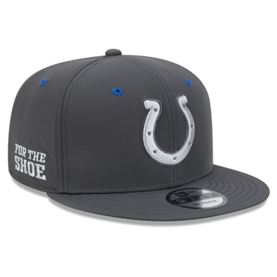 Indianapolis Colts New Era 2026 Rivalries Collection 9FIFTY Snapback Hat - Anthracite
