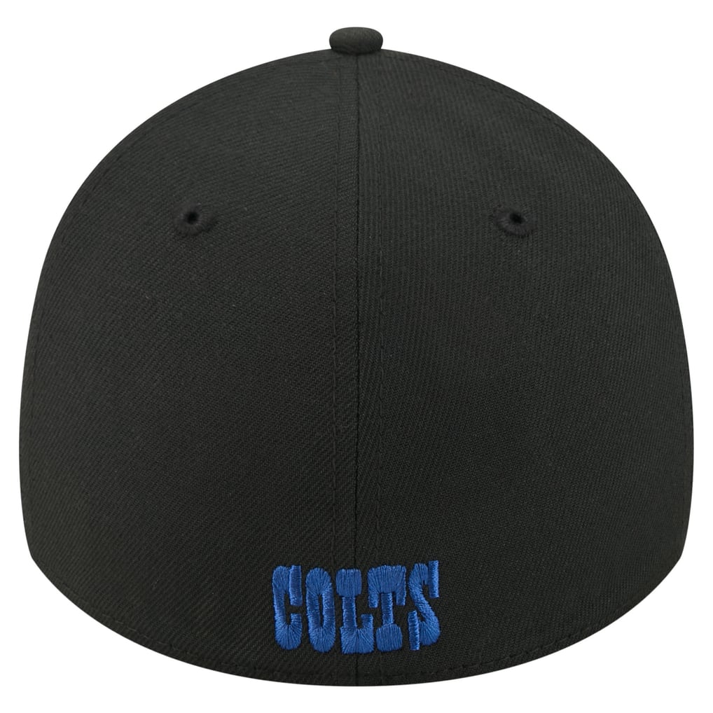  Indianapolis Colts New Era Core Team 39THIRTY Flex Hat - Black