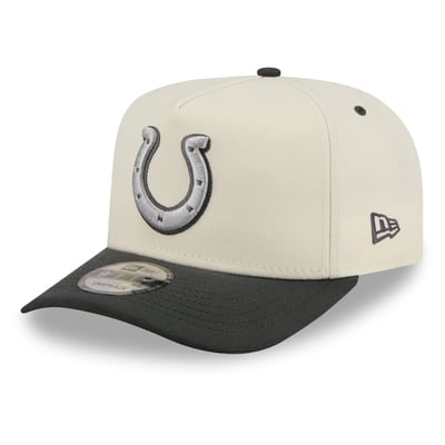 Indianapolis Colts New Era 2026 Rivalries Collection Fan Pack A-Frame 9FIFTY Snapback Hat - Cream
