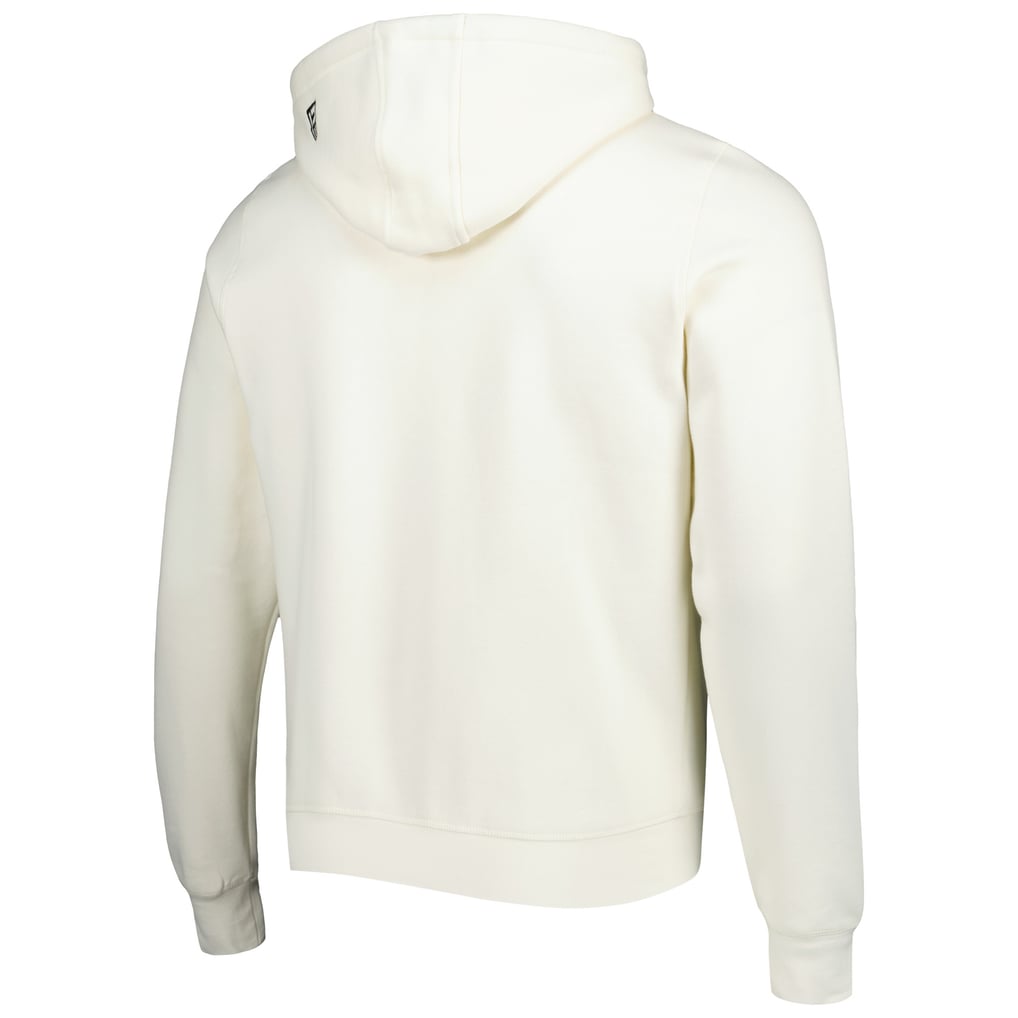 Indianapolis Colts New Era Sideline Chrome Pullover Hoodie - Cream