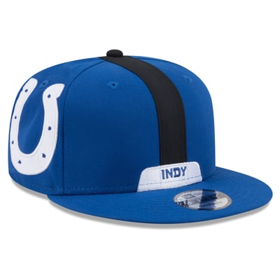 Indianapolis Colts New Era 2026 Rivalries Collection Fan Pack Helmet 9FIFTY Snapback Hat - Royal