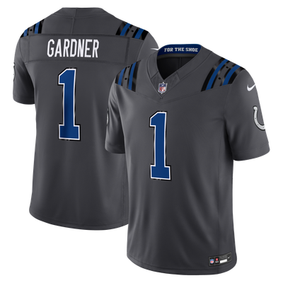 Ahmad Sauce Gardner Indianapolis Colts Nike 2026 Rivalries Collection Stitched Limited Jersey - Anthracite