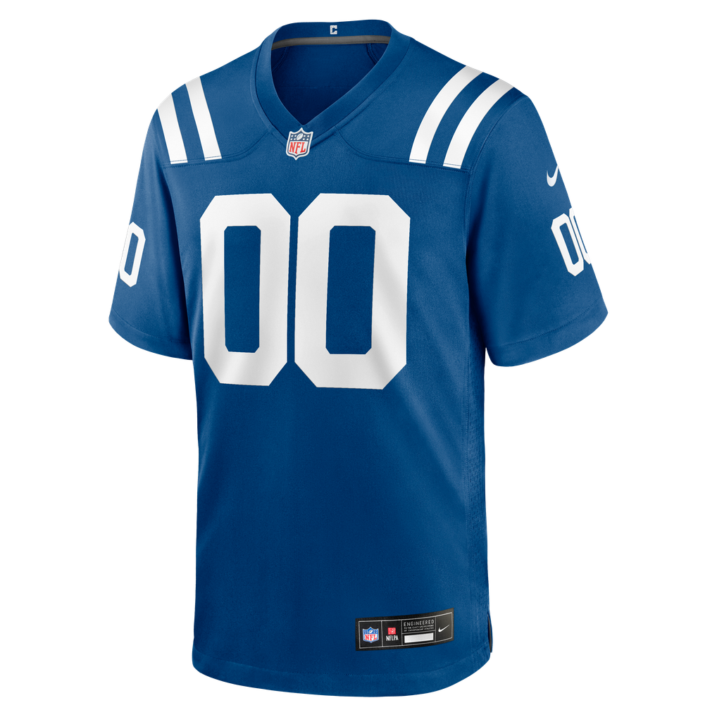 Nike Indianapolis Colts Custom Game Jersey - Royal