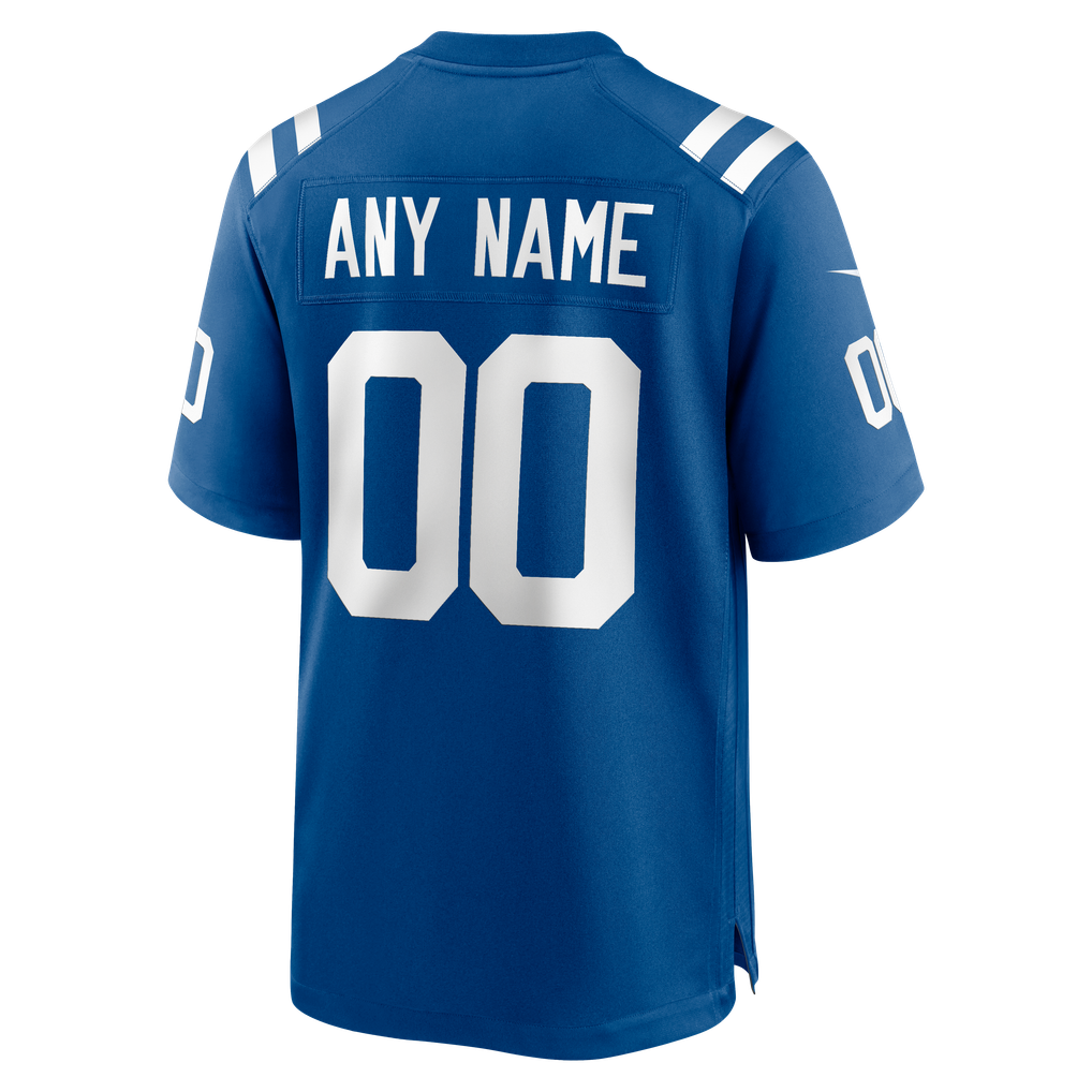 Nike Indianapolis Colts Custom Game Jersey - Royal