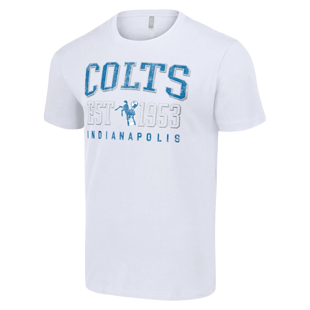 Indianapolis Colts Starter Throwback Logo T-Shirt - White