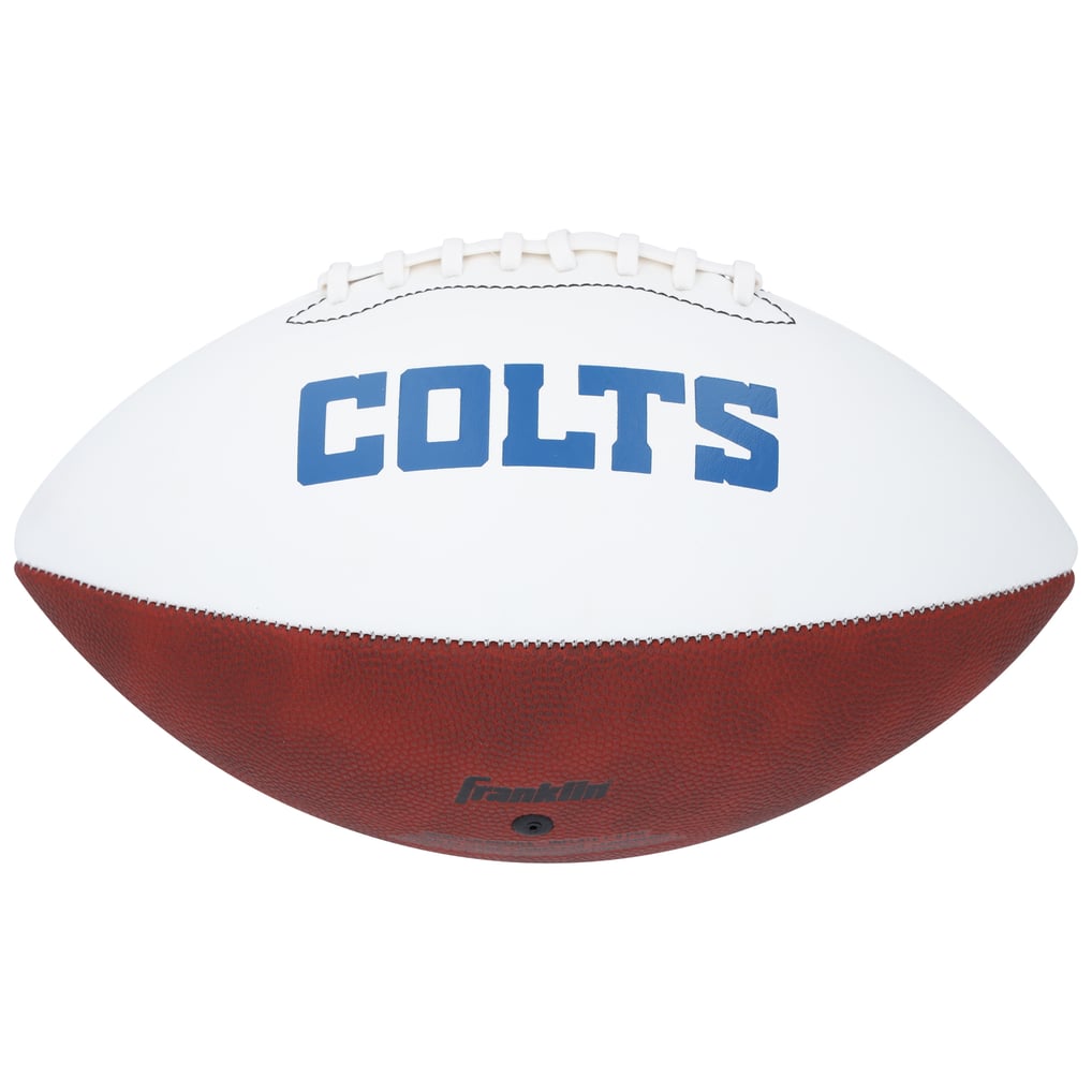 Peyton Manning Indianapolis Colts Autographed Fanatics Authentic Franklin White Panel Football