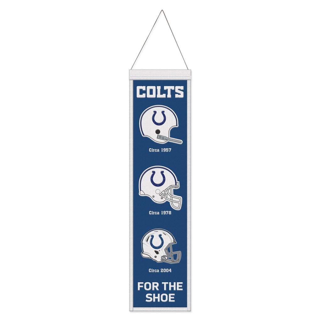 Indianapolis Colts WinCraft 8" x 32" Evolution Banner