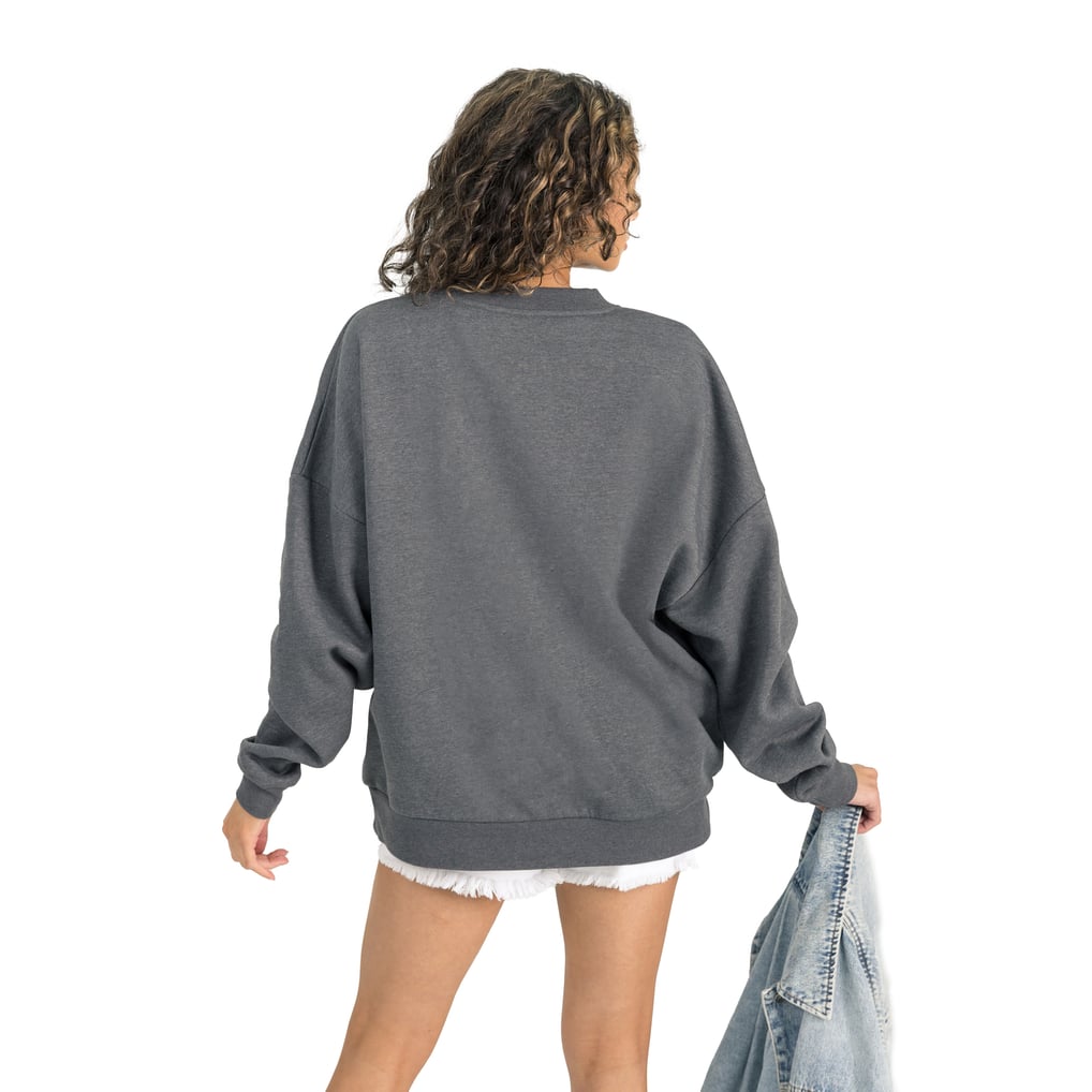 Indianapolis Colts Gameday Couture Women's Ready to Rumble Premium Fleece Pullover Sweatshirt - Gray