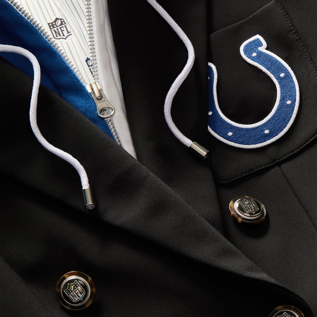 Indianapolis Colts Veronica Beard Women's Dickey Jacket - Black