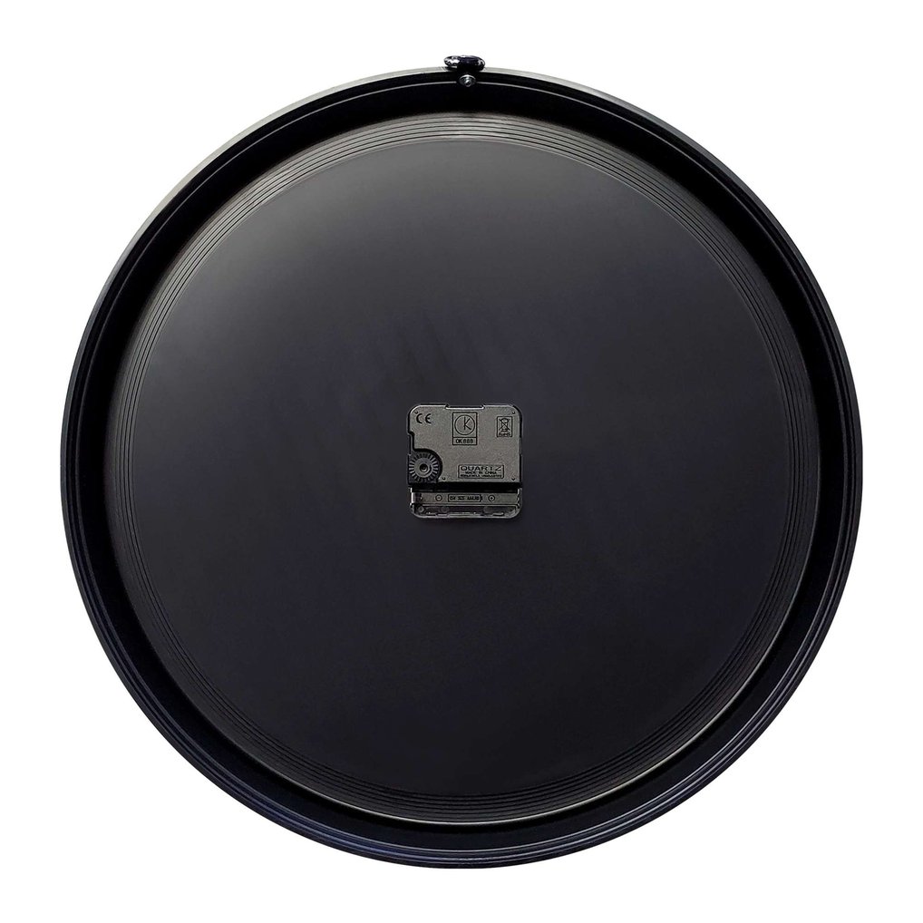 Inter Miami CF 15" Ribbed Frame Field Wall Clock