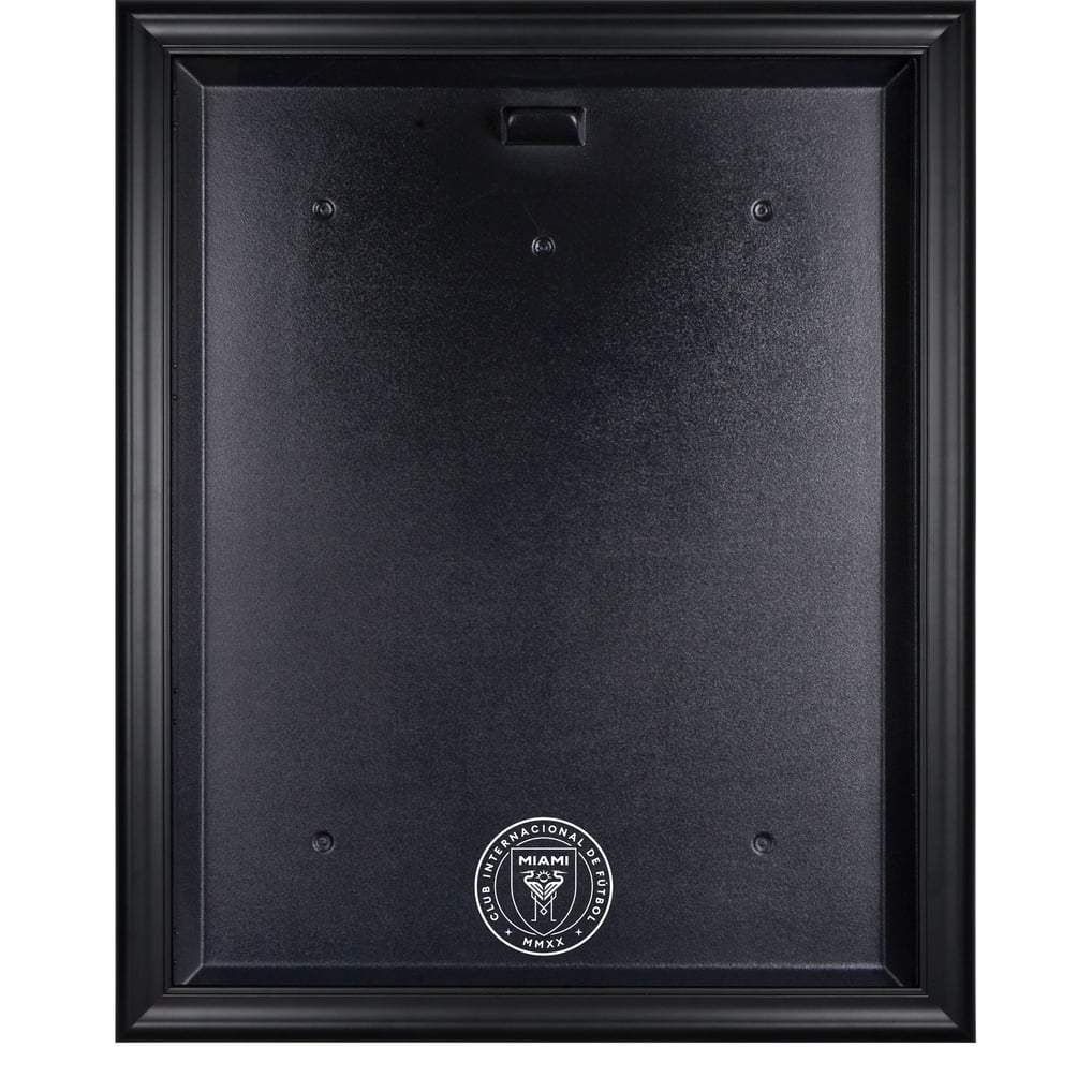 Inter Miami CF Fanatics Authentic Black Framed Team Logo Jersey Display Case