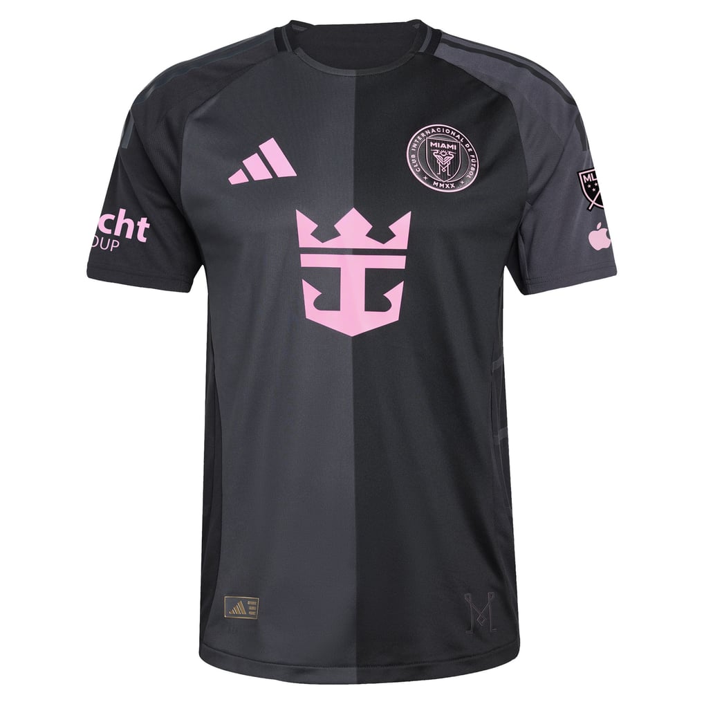 Inter Miami CF adidas 2025 The Fortitude Kit Authentic Custom Jersey - Black