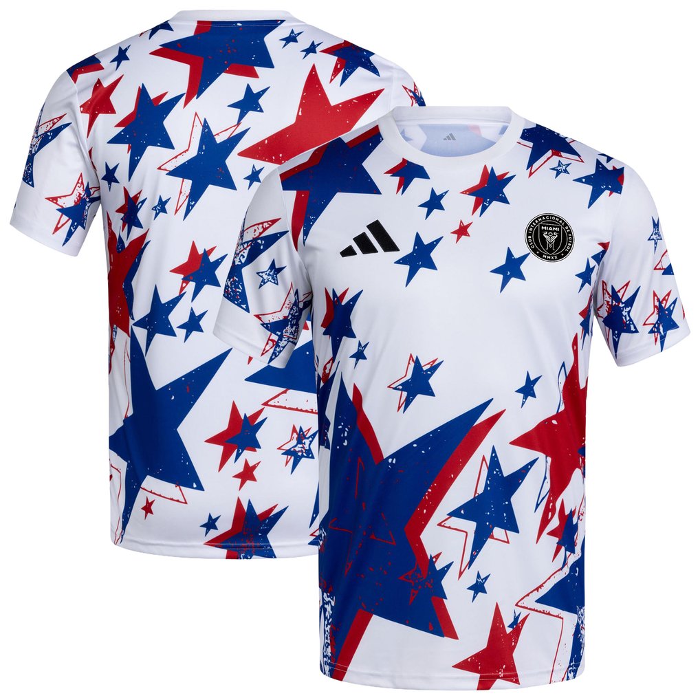  Inter Miami CF adidas 2026 Americana Pre-Match Jersey - White