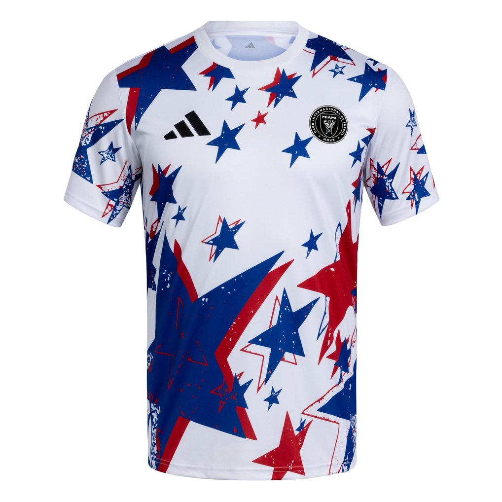  Inter Miami CF adidas 2026 Americana Pre-Match Jersey - White