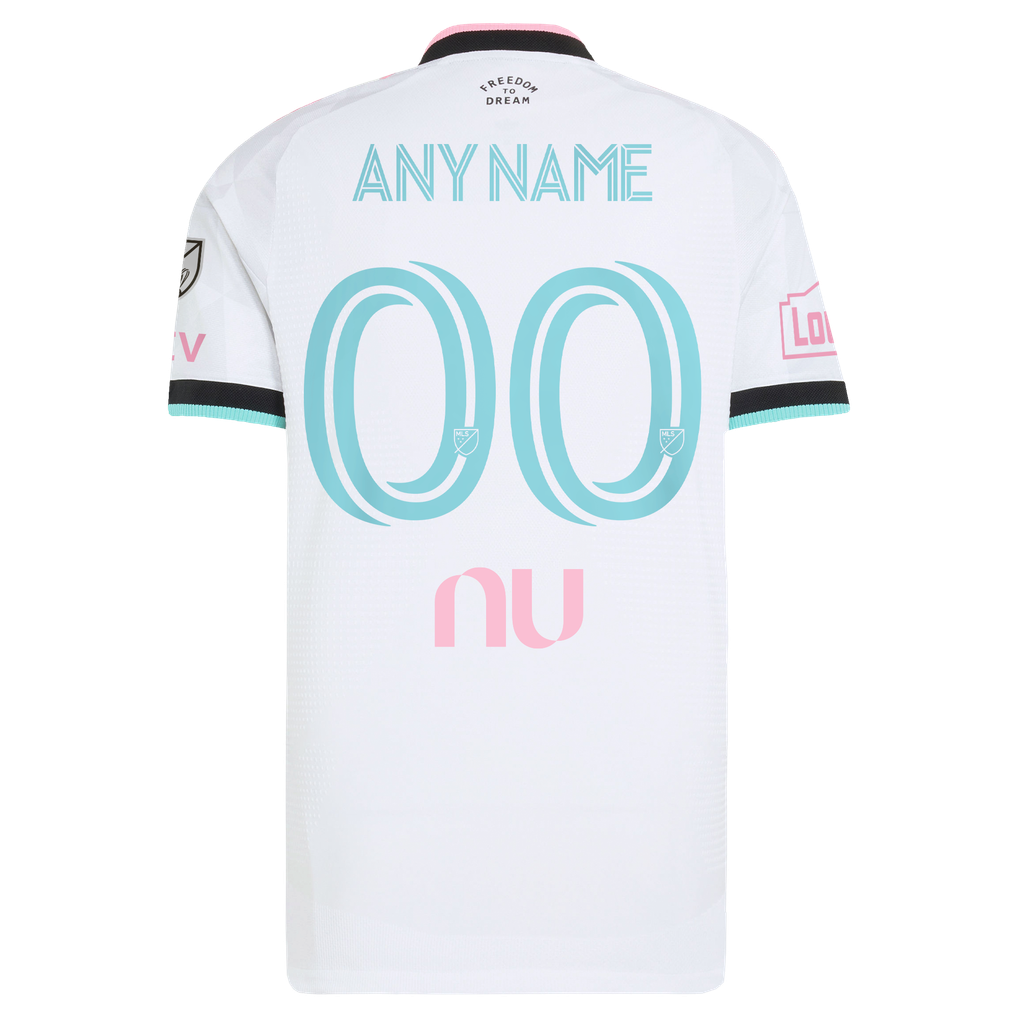  Inter Miami CF adidas 2026 Third On-Field Authentic Patch Custom Jersey - White
