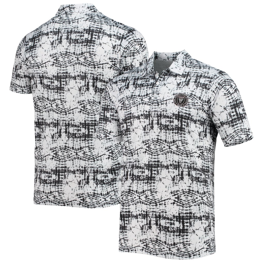 Inter Miami CF Antigua Vivid Polo - Black