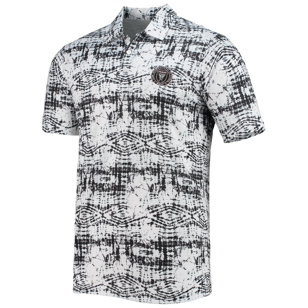Inter Miami CF Antigua Vivid Polo - Black
