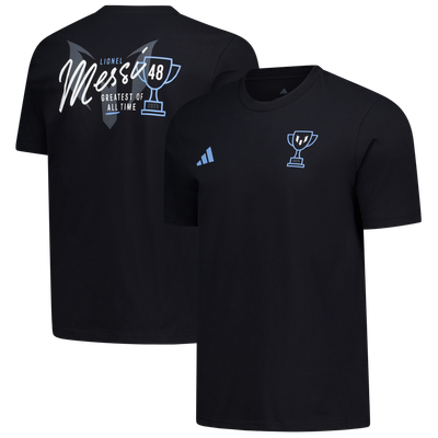 Inter Miami CF 2025 Messi Championship T-Shirt - Black
