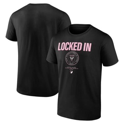 Inter Miami CF  Locked In T-Shirt - Black