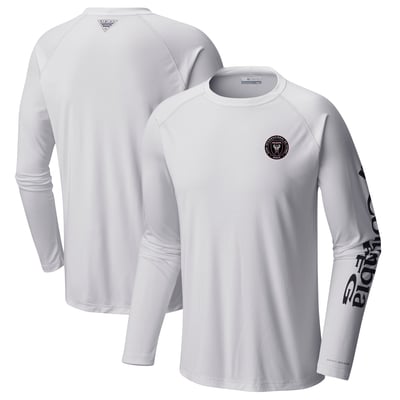 Inter Miami CF Columbia Terminal Tackle Long Sleeve T-Shirt - White