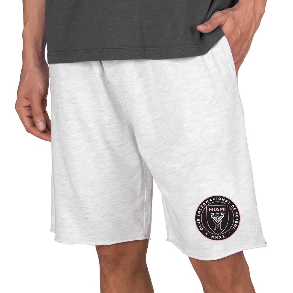 Inter Miami CF Concepts Sport Mainstream Terry Shorts - Oatmeal
