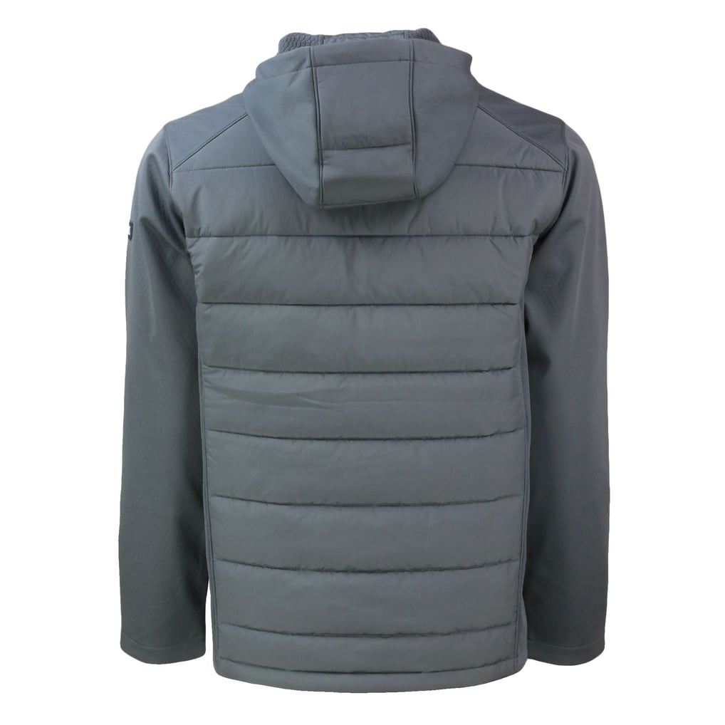  Inter Miami CF Cutter & Buck Evoke Hybrid Eco Softshell Recycled Full-Zip Jacket - Charcoal