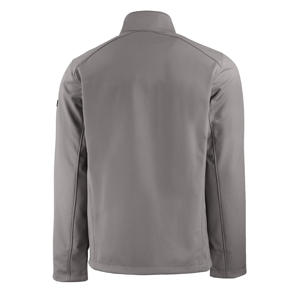  Inter Miami CF Cutter & Buck Evoke Eco Softshell Recycled Full-Zip Jacket - Gray