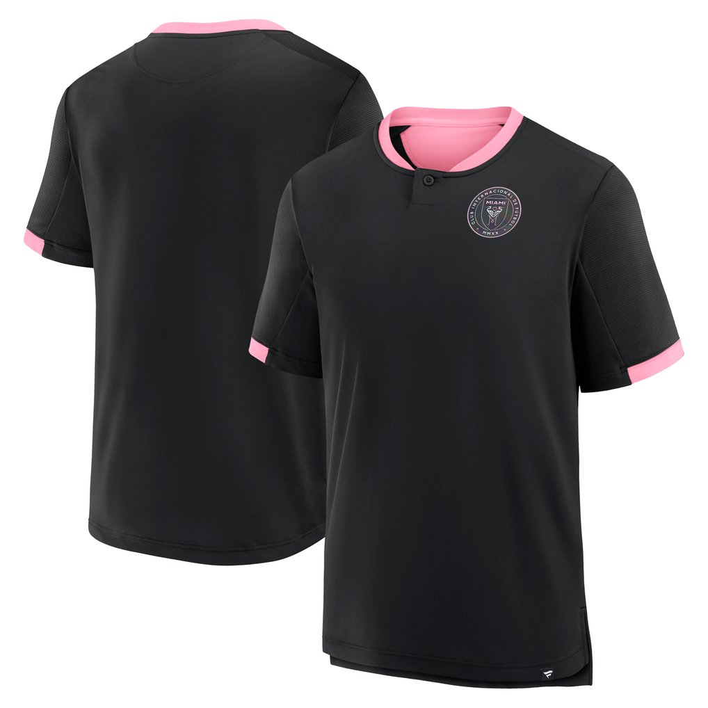 Inter Miami CF Fanatics Stoppage Time Striker T-Shirt - Black