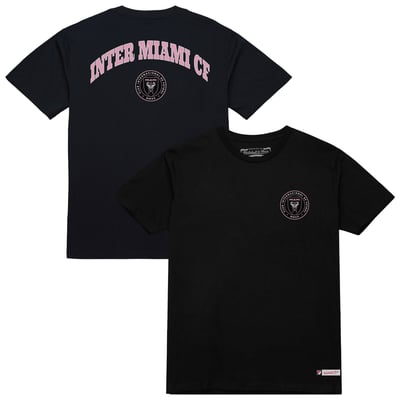Inter Miami CF Mitchell & Ness 2-Hit T-Shirt - Black
