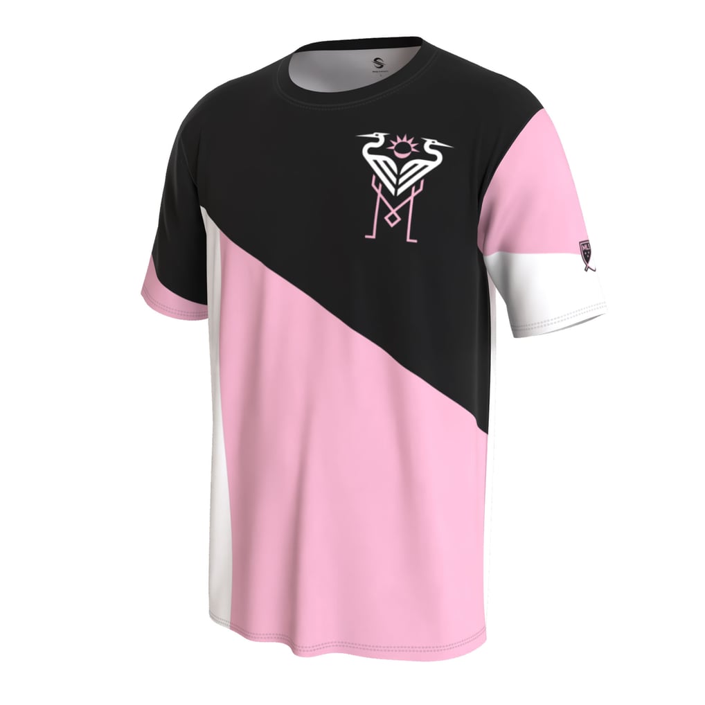 Inter Miami CF ProSphere Patchwork T-Shirt - Black/Pink