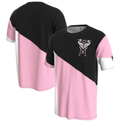 Inter Miami CF ProSphere Patchwork T-Shirt - Black/Pink