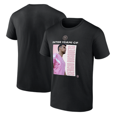 Sergio Busquets Inter Miami CF Player Program T-Shirt - Black