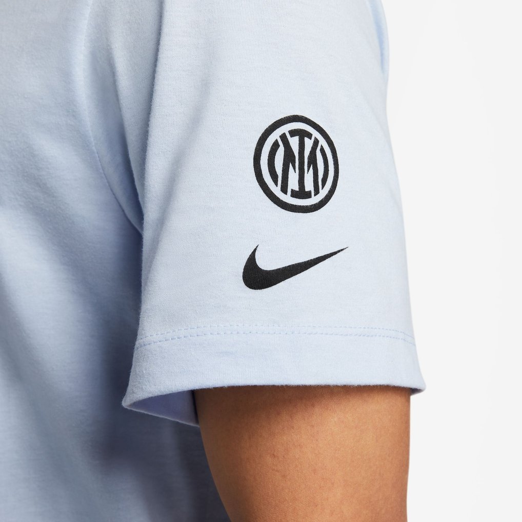 Inter Milan Nike Just Do It T-Shirt - Light Blue
