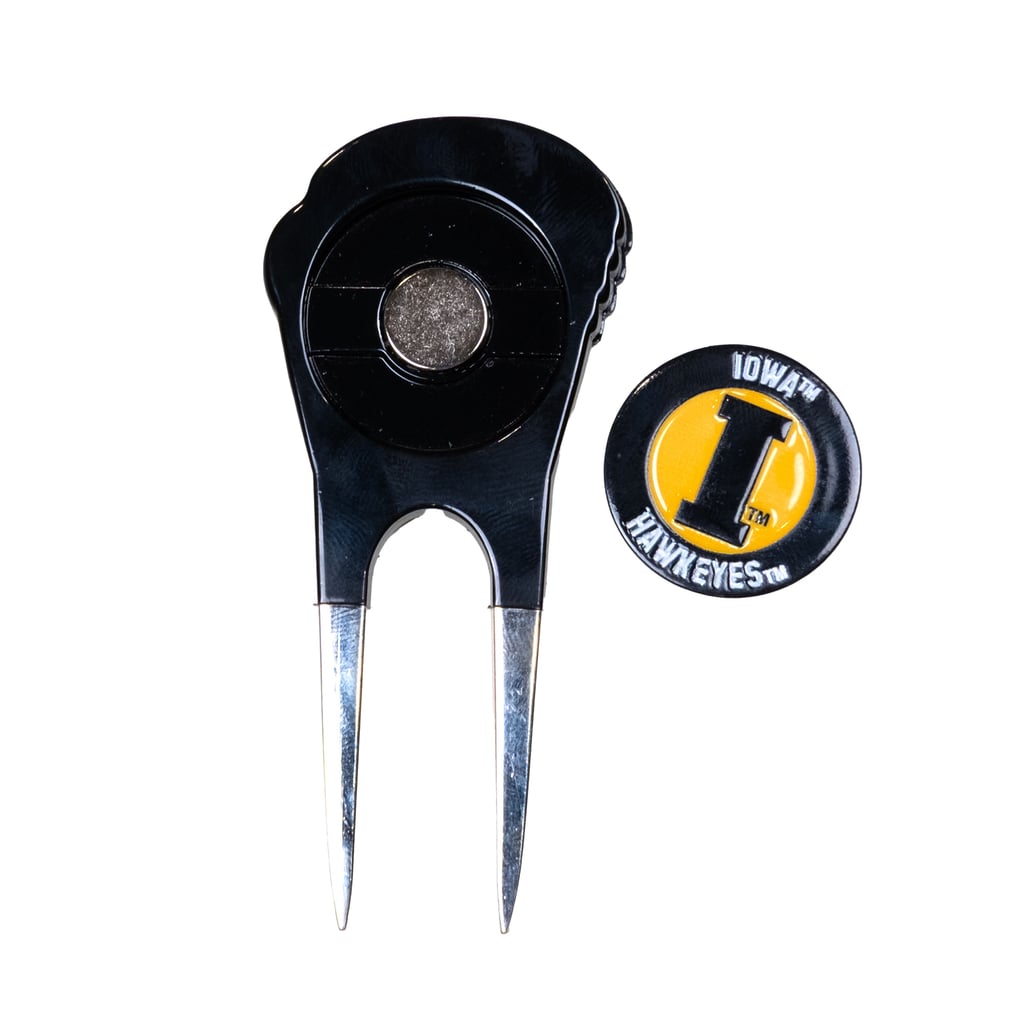 Iowa Hawkeyes Shaped Divot Tool