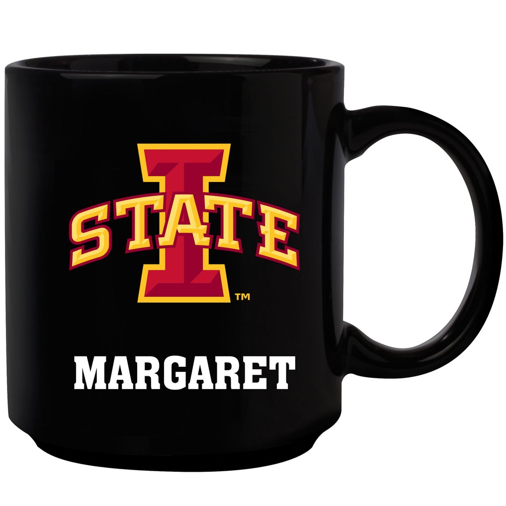 Iowa State Cyclones 11oz. Personalized Mug - Black