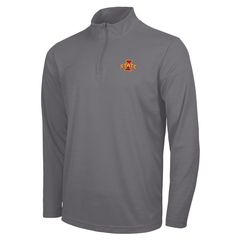 Iowa State Cyclones Nike Intensity Performance Quarter-Zip Pullover - Gray