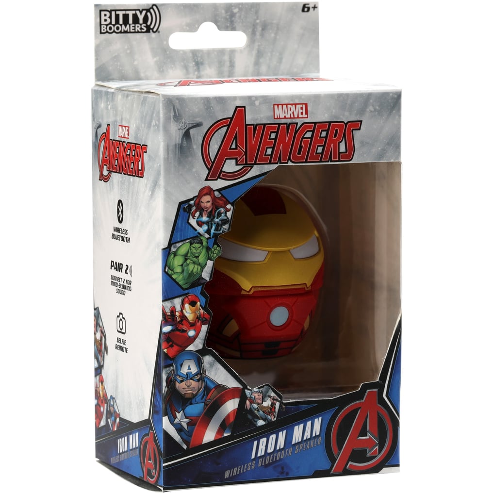  Iron Man Bitty Boomers Wireless Bluetooth 2" Mini Speaker
