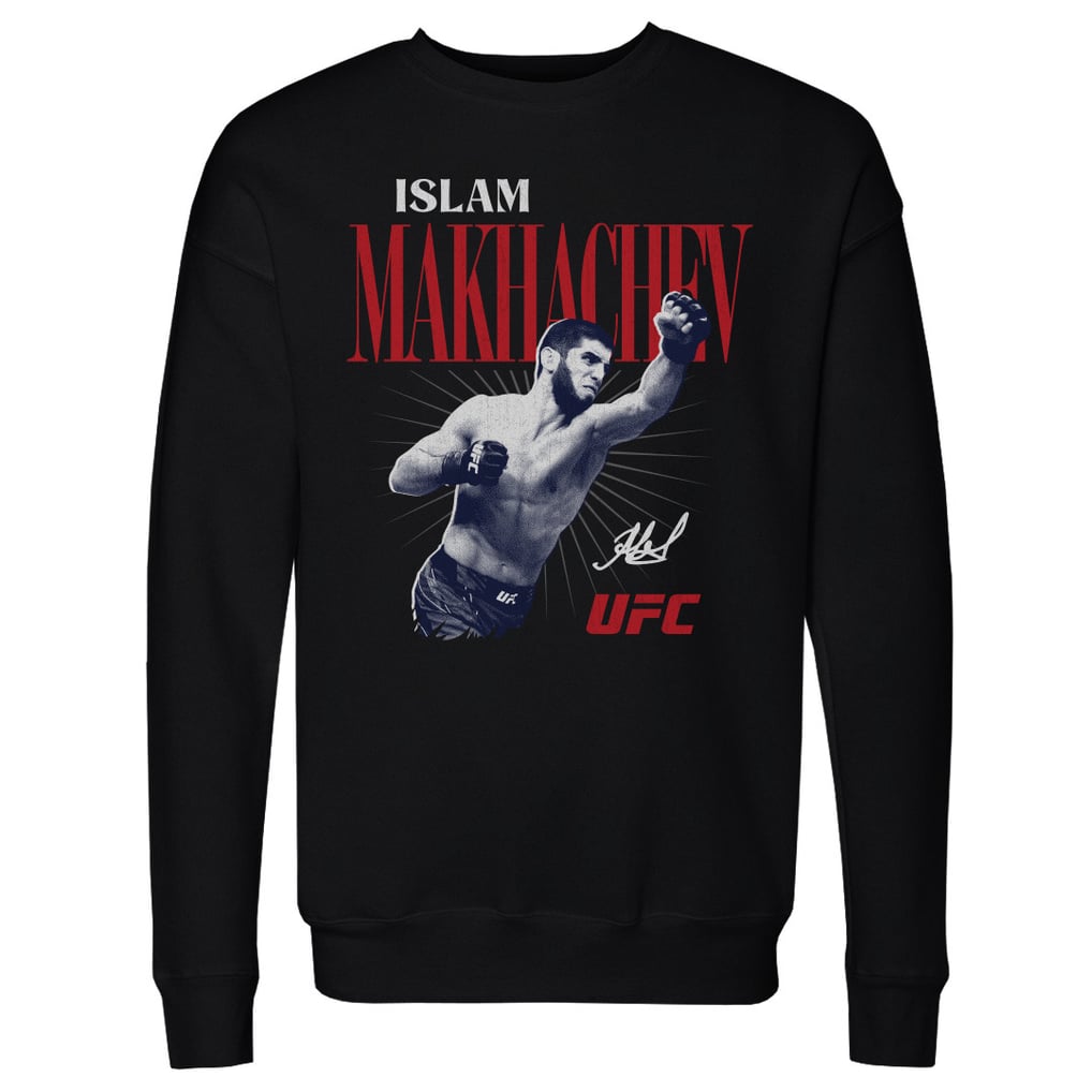 Islam Makhachev 500 Level Pullover Sweatshirt - Black