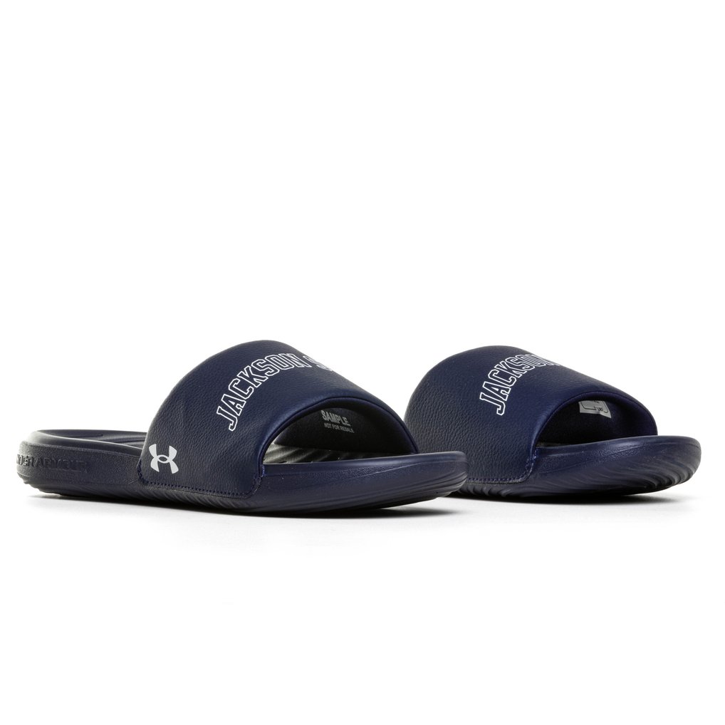 Jackson State Tigers Under Armour Ansa Slide Sandals