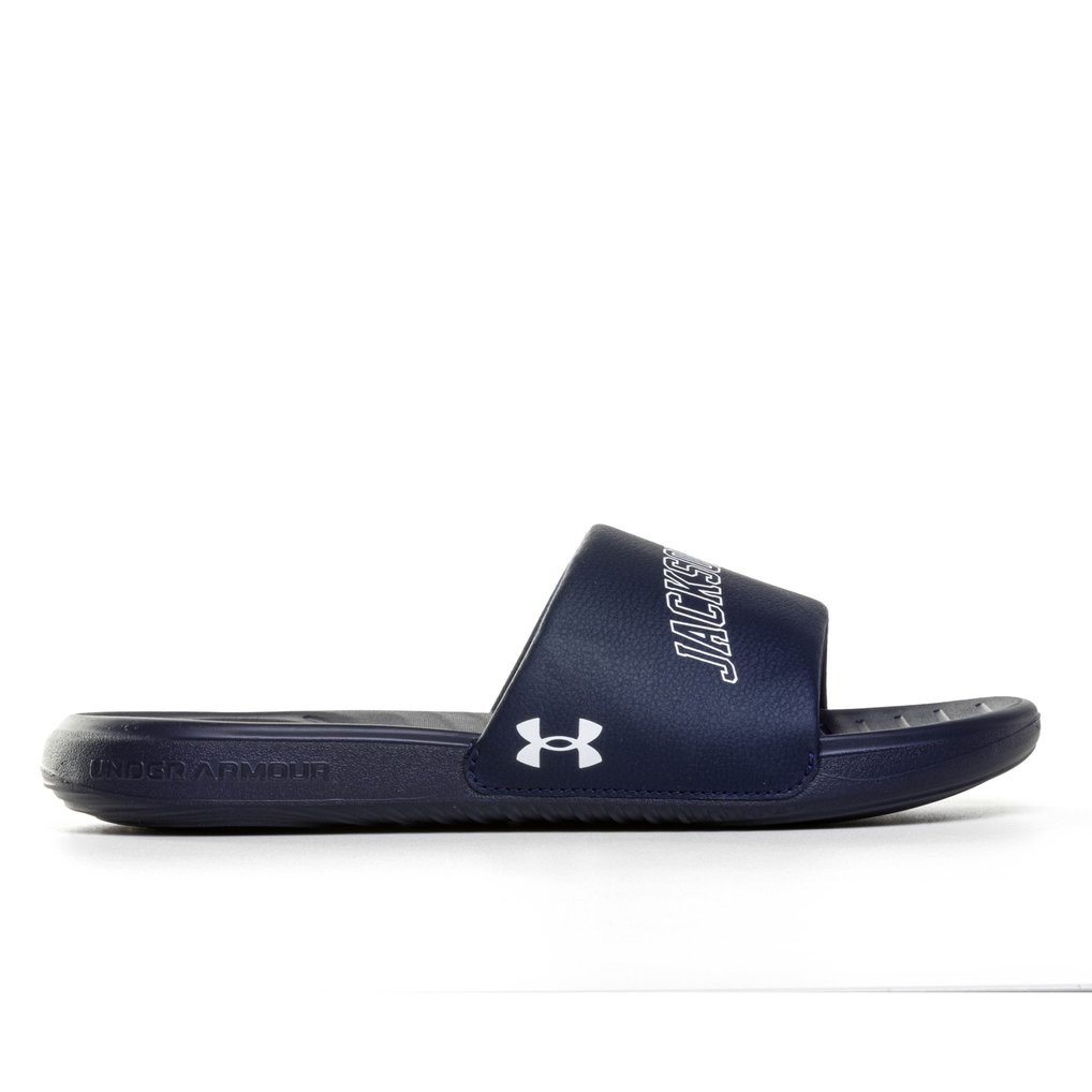 Jackson State Tigers Under Armour Ansa Slide Sandals